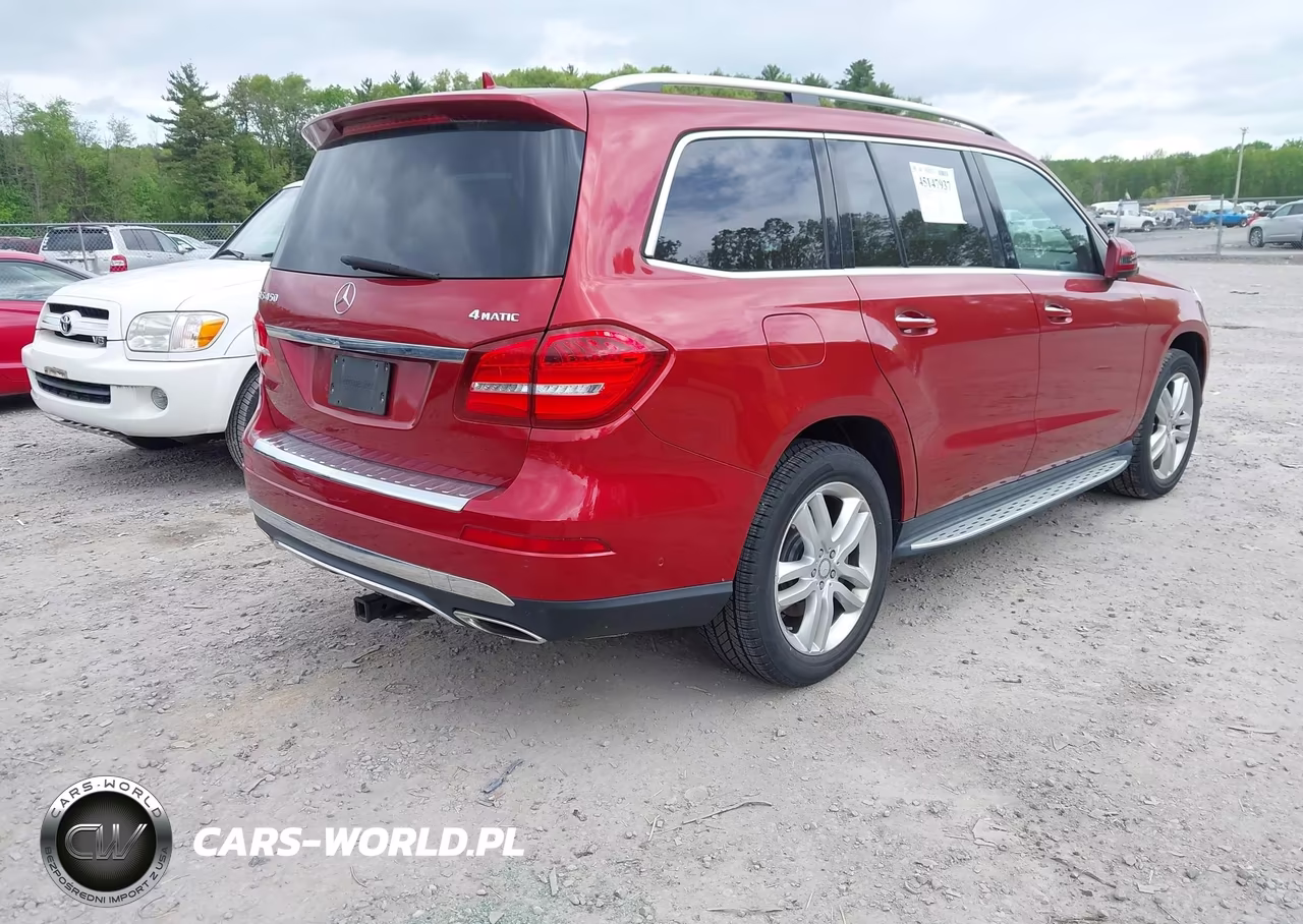 2017 Mercedes-Benz Gls 450 4Matic VIN:4JGDF6EE9HA807433 - 4