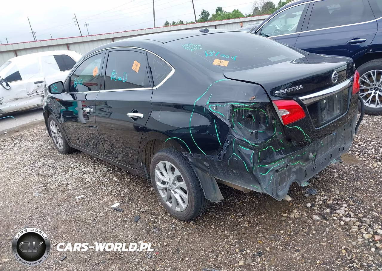 2019 Nissan Sentra Sv VIN:3N1AB7AP3KY372561 - 3