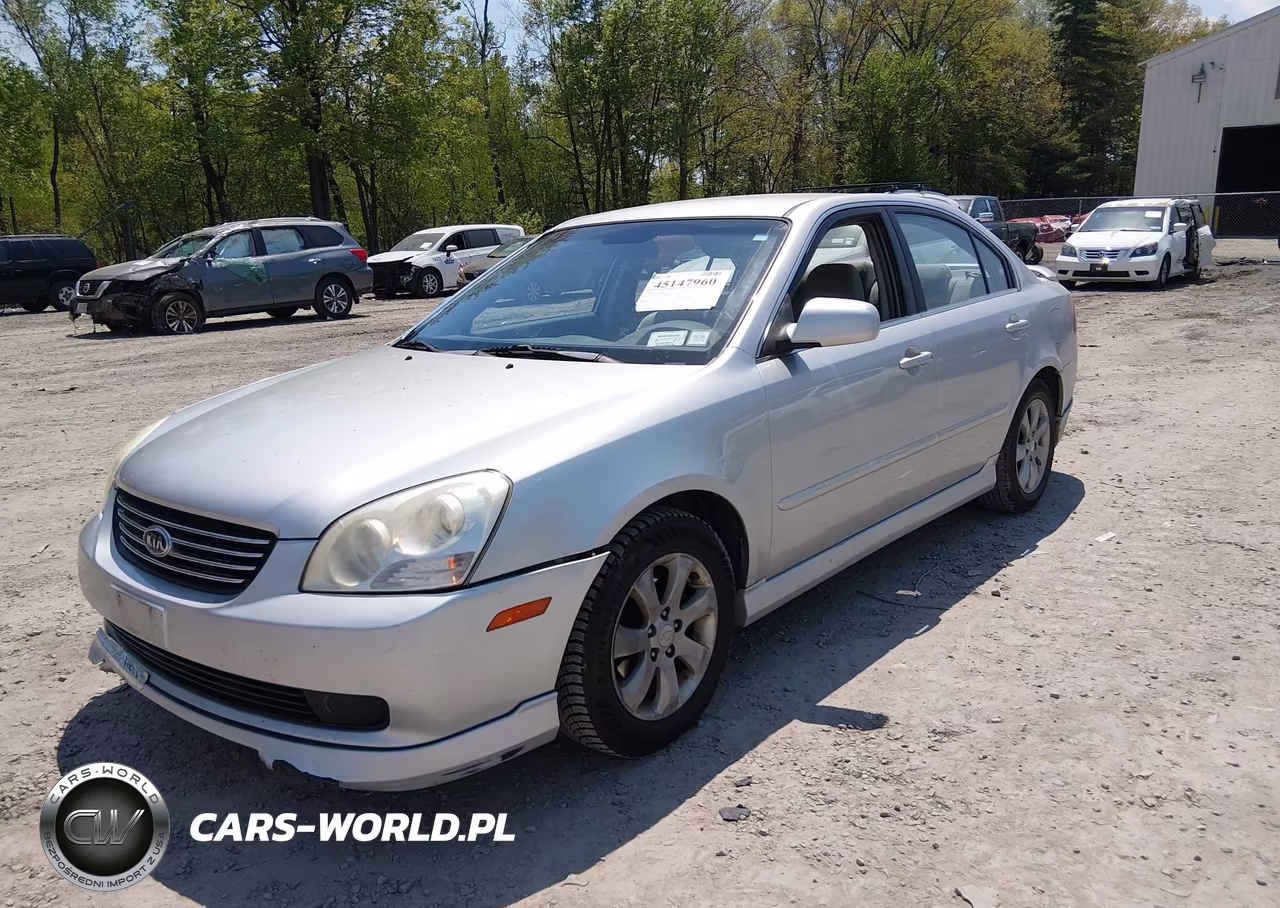 2008 Kia Optima Lx V6 VIN:KNAGE124585200468 - 2