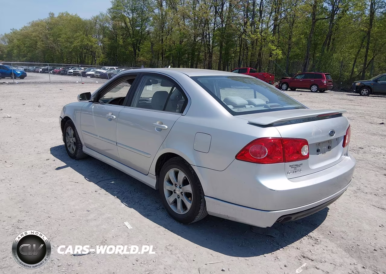 2008 Kia Optima Lx V6 VIN:KNAGE124585200468 - 3
