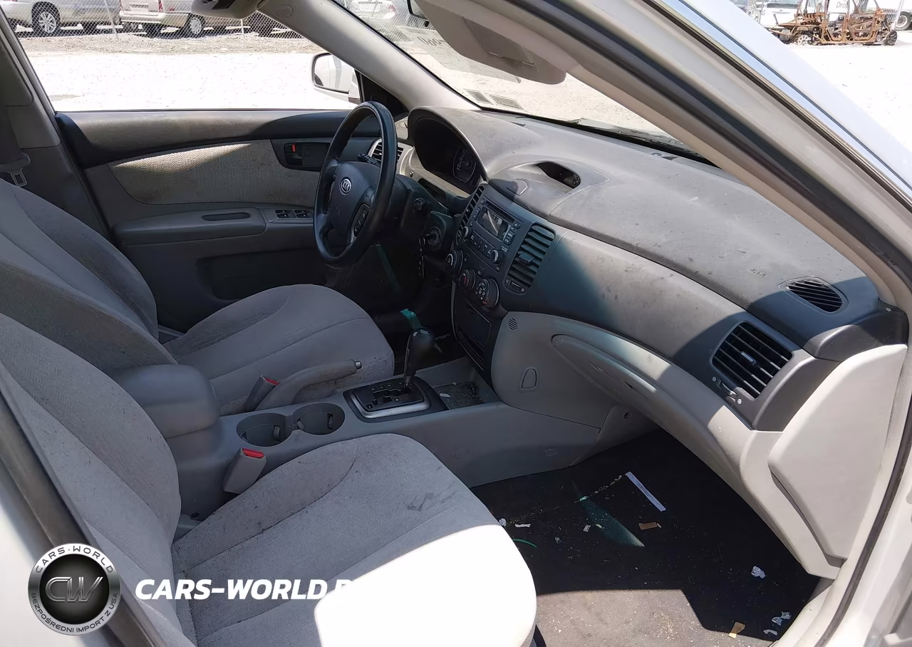 2008 Kia Optima Lx V6 VIN:KNAGE124585200468 - 5