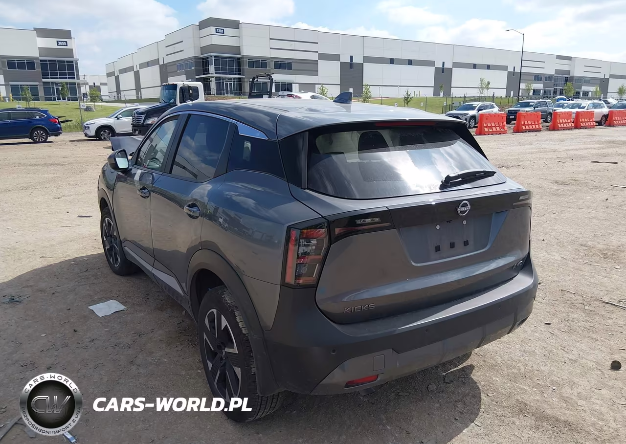 2025 Nissan Kicks Sv Intelligent Awd VIN:3N8AP6CB9SL442589 - 3