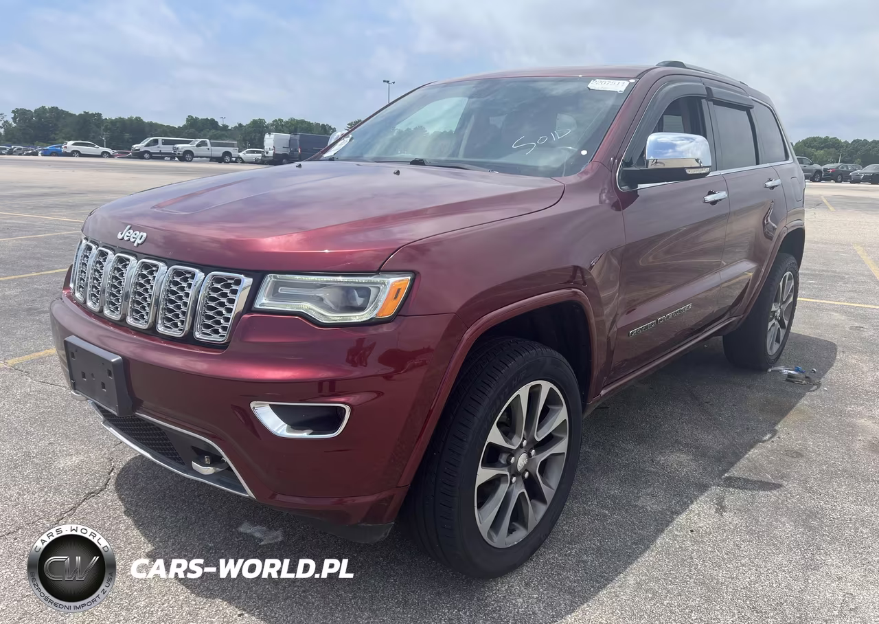 2017 Jeep Grand Cherokee Overland VIN:1C4RJFCG0HC837437 - 2