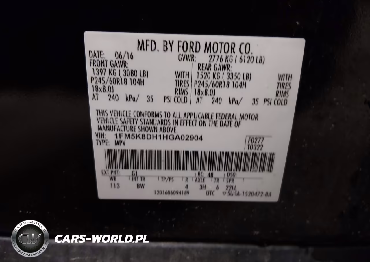 2017 Ford Explorer Xlt VIN:1FM5K8DH1HGA02904 - 9