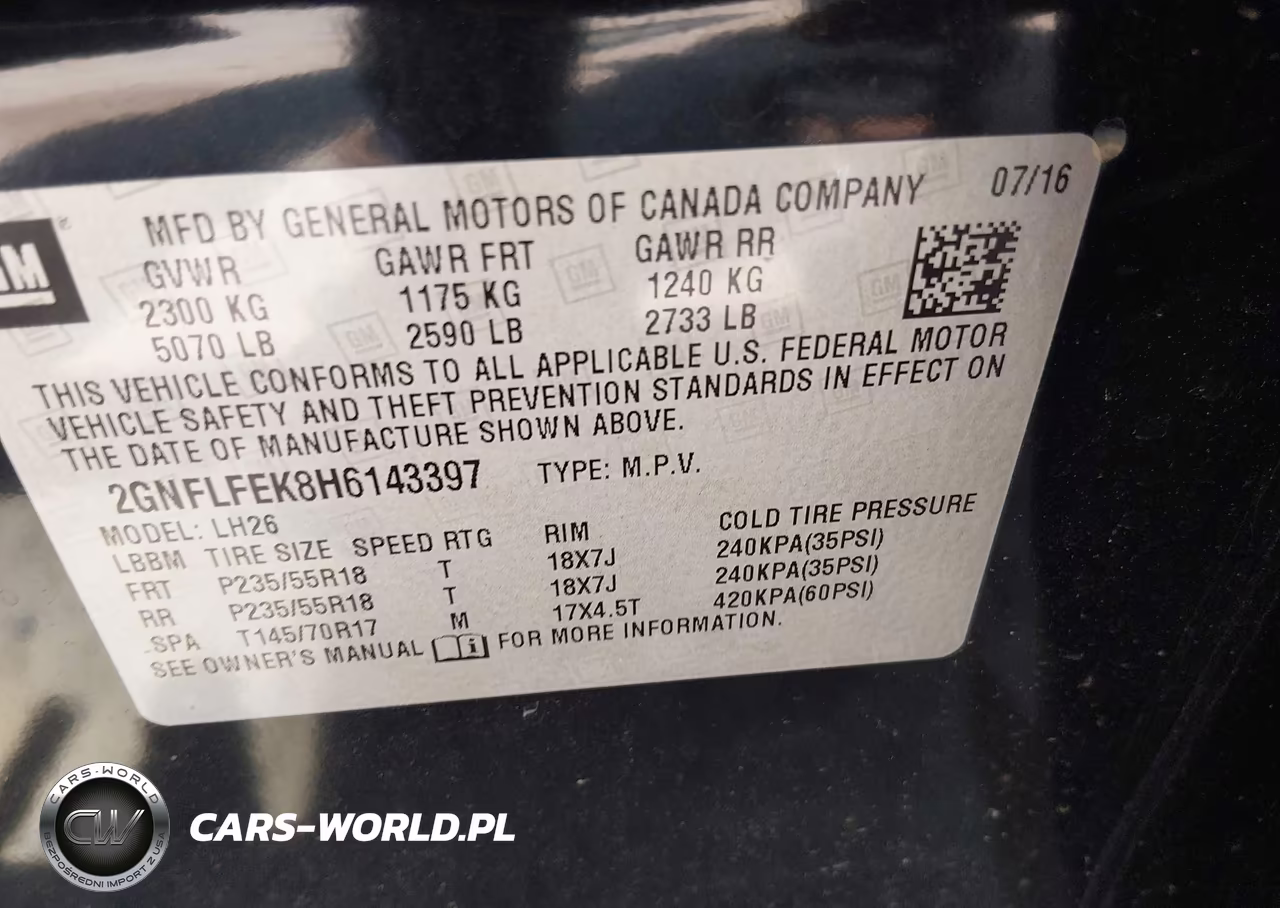 2017 Chevrolet Equinox Lt VIN:2GNFLFEK8H6143397 - 9