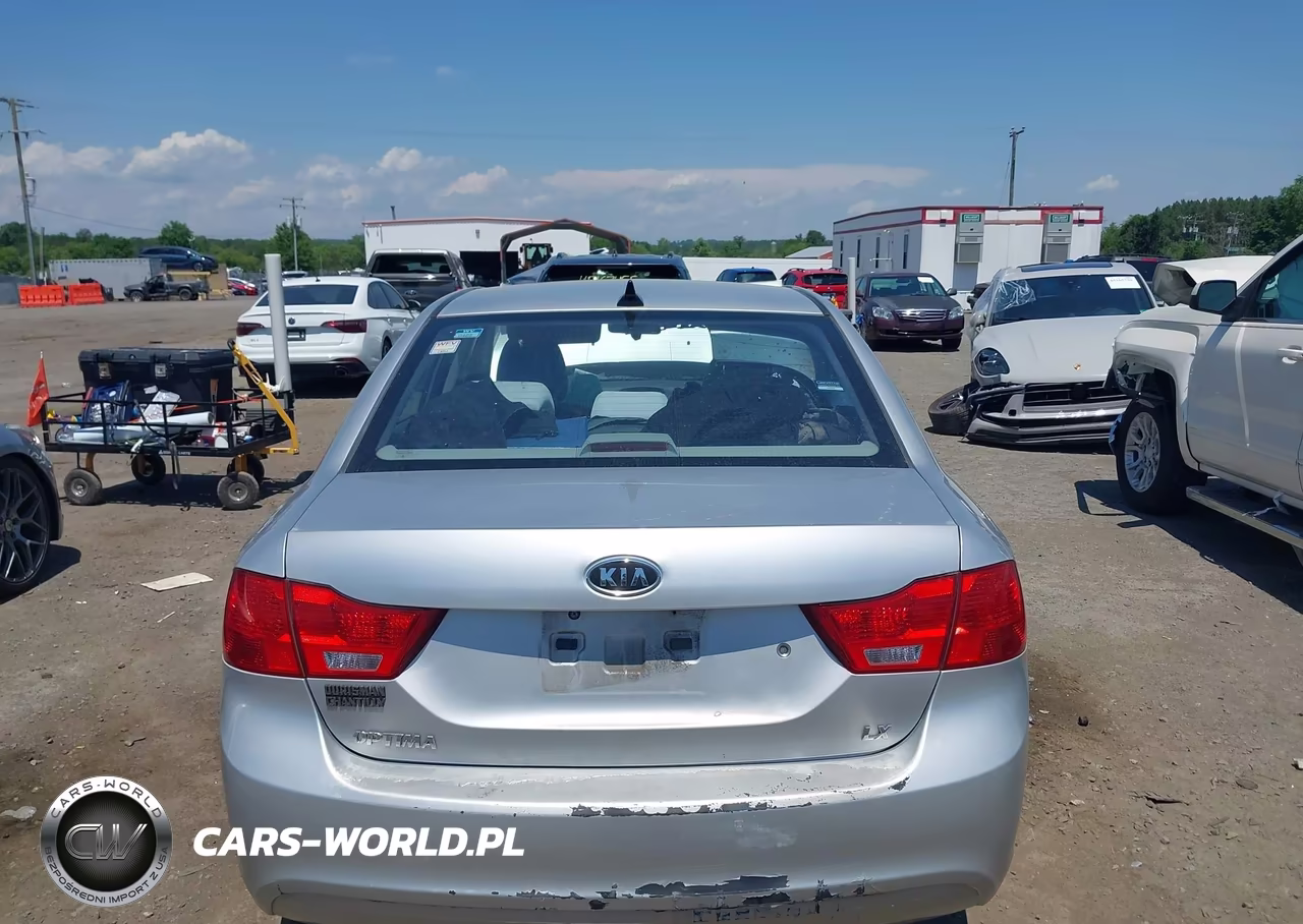 2009 Kia Optima Lx VIN:KNAGE228695300640 - 17