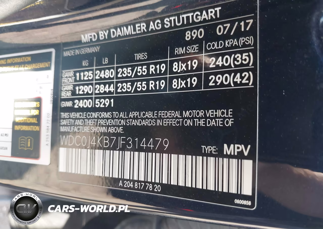 2018 Mercedes-Benz Glc 300 Coupe 4Matic VIN:WDC0J4KB7JF314479 - 9