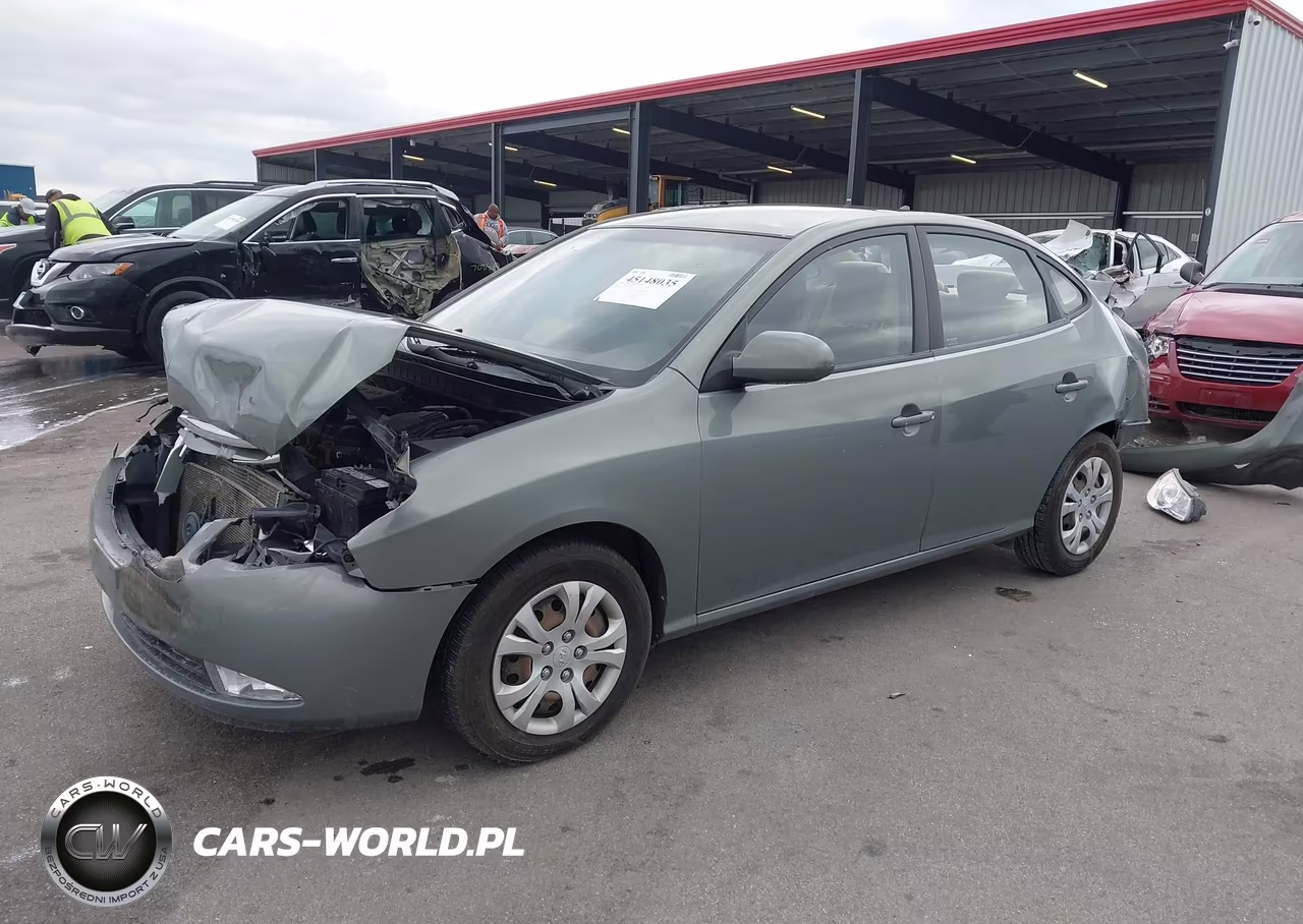 2010 Hyundai Elantra Gls VIN:KMHDU4AD5AU110921 - 2