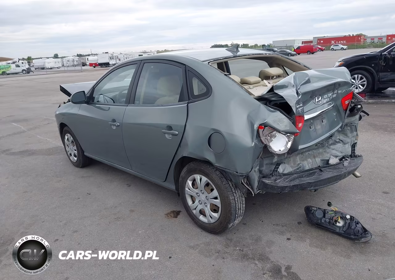2010 Hyundai Elantra Gls VIN:KMHDU4AD5AU110921 - 3