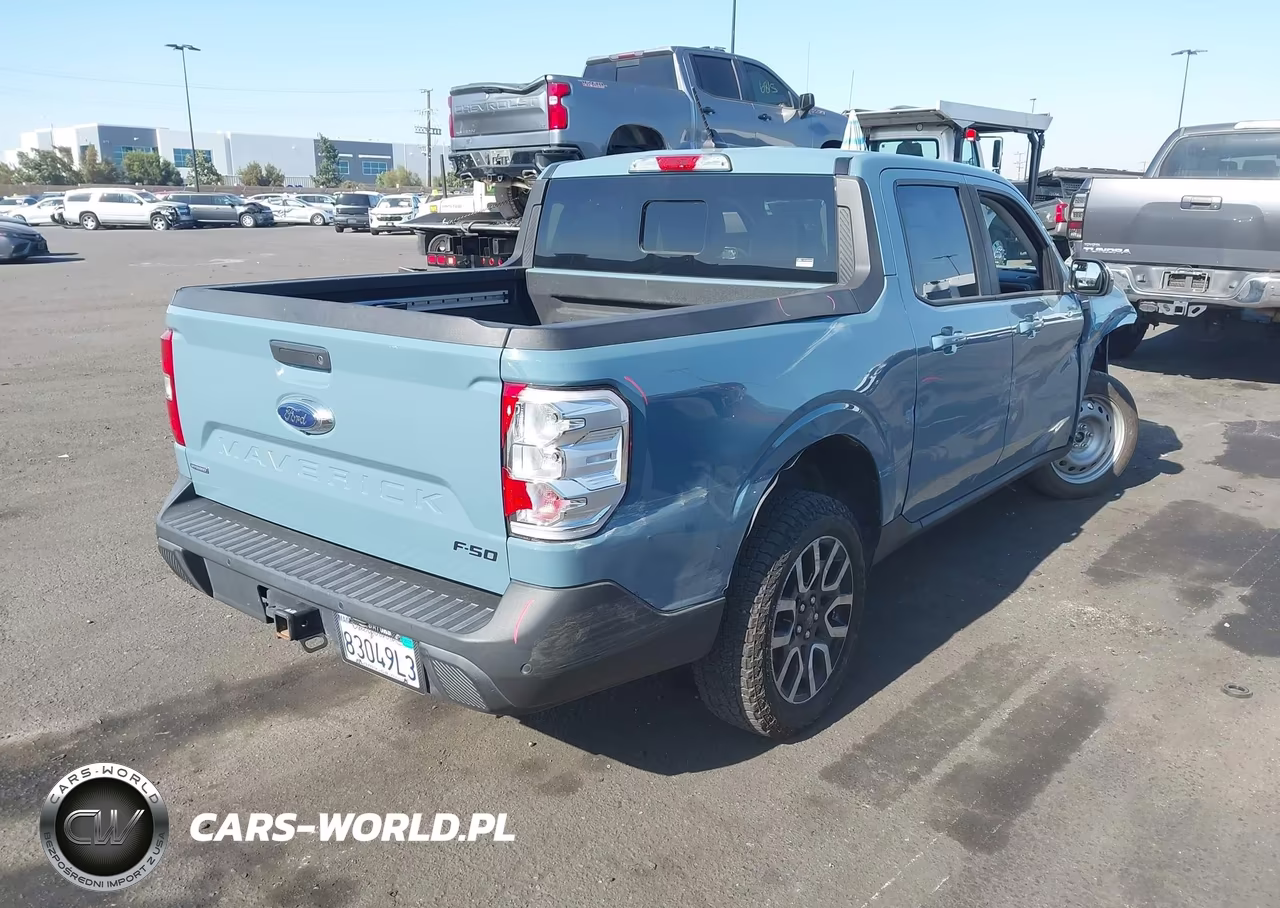 2022 Ford Maverick Lariat VIN:3FTTW8E3XNRA39408 - 4