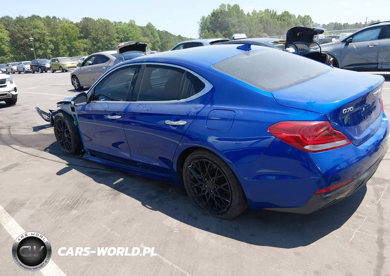 2020 Genesis G70 2.0T Rwd VIN:KMTG64LA7LU053348 - 3