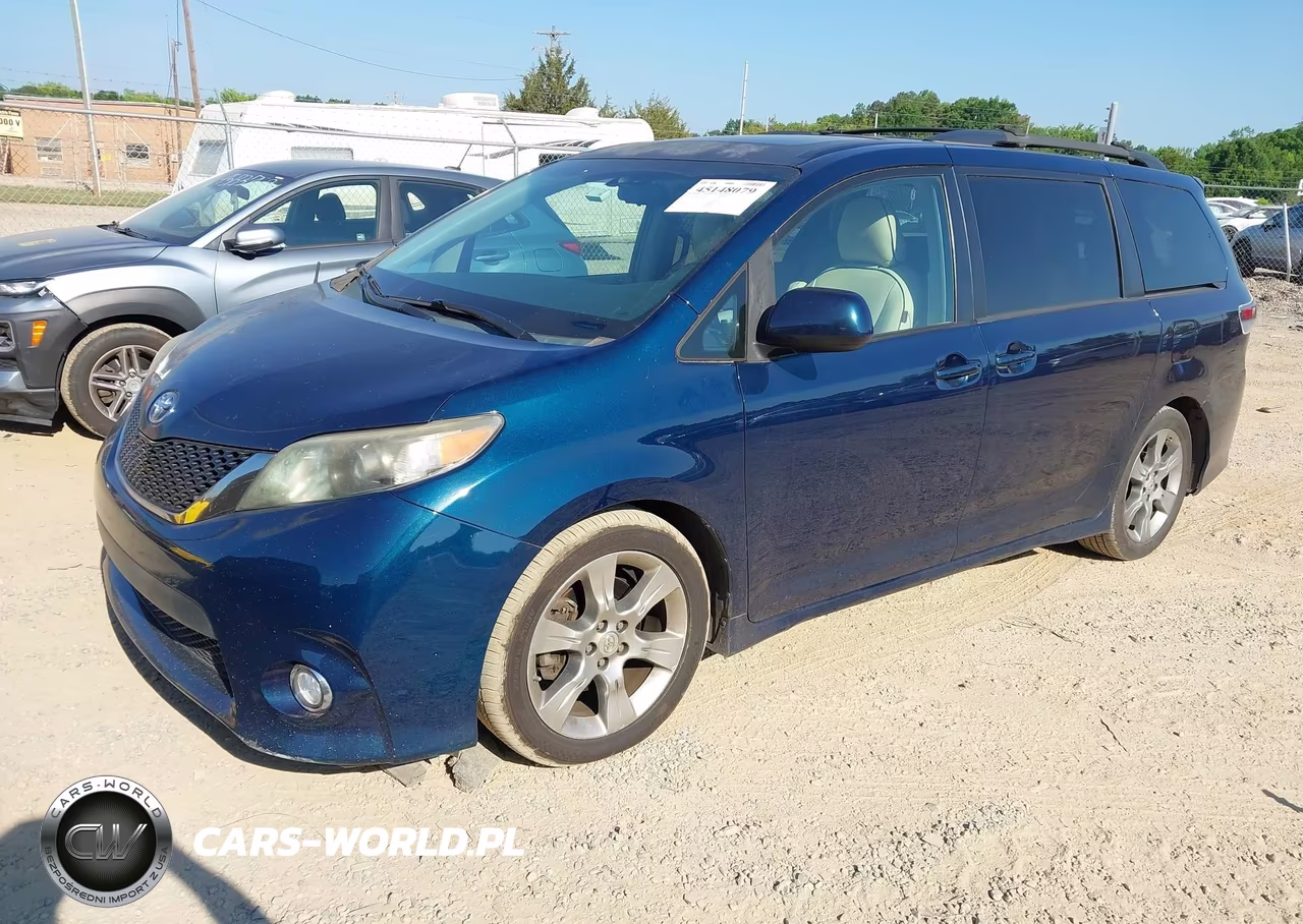 2011 Toyota Sienna Se VIN:5TDXK3DC9BS036039 - 2