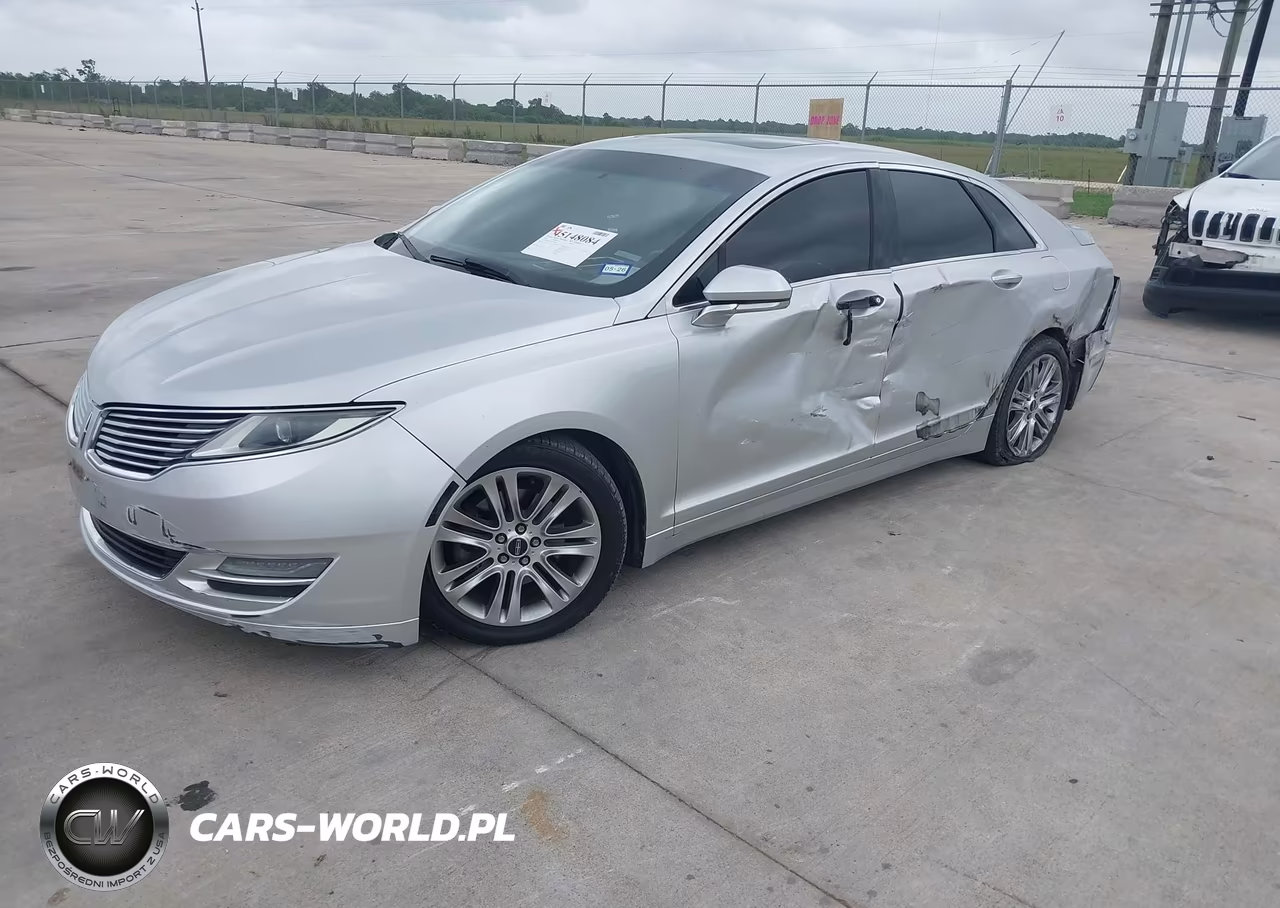 2014 Lincoln Mkz VIN:3LN6L2GK1ER829294 - 2