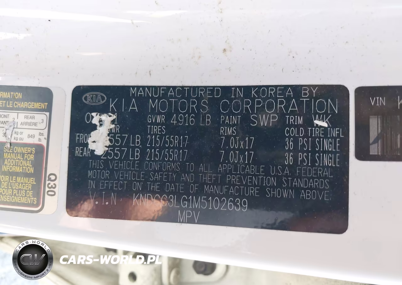 2021 Kia Niro Ev Ex VIN:KNDCC3LG1M5102639 - 9
