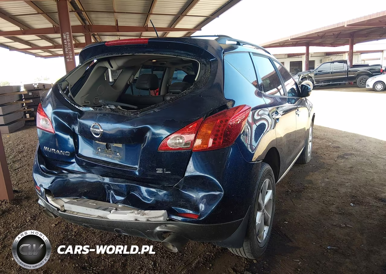 2009 Nissan Murano Sl VIN:JN8AZ18U49W015316 - 4