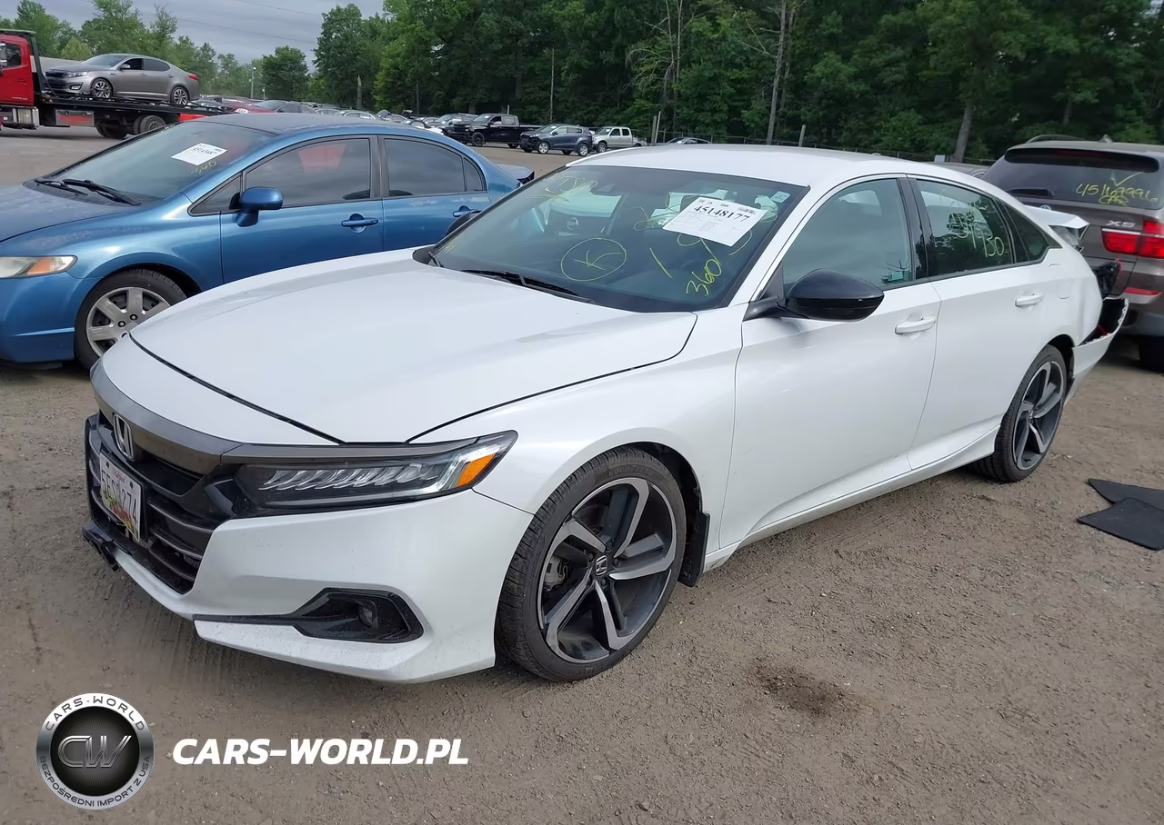 2021 Honda Accord Sport VIN:1HGCV1F38MA038597 - 2