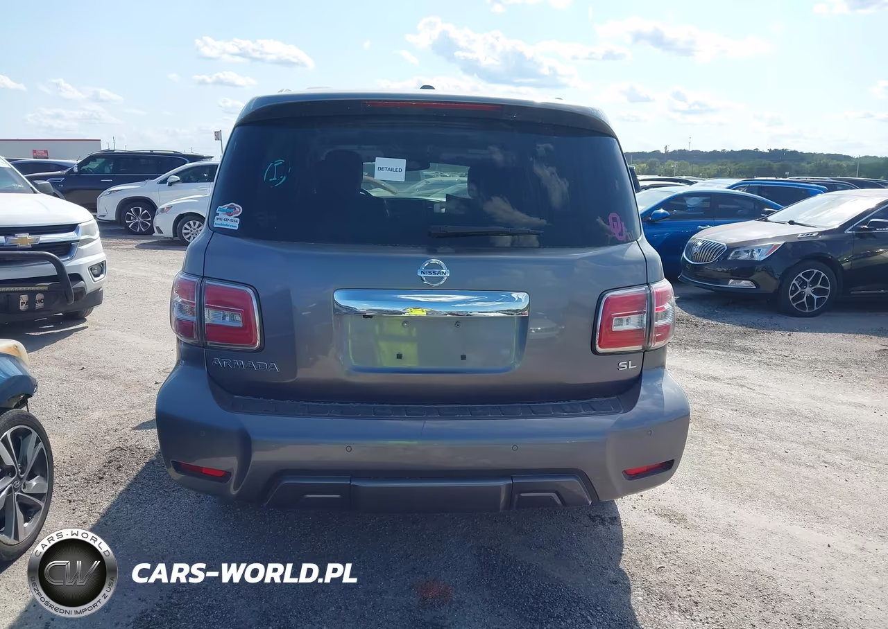 2020 Nissan Armada Sl 4Wd VIN:JN8AY2NCXL9619544 - 16