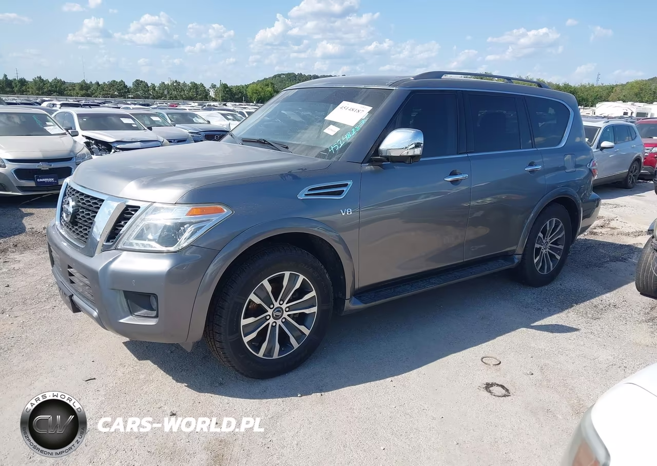 2020 Nissan Armada Sl 4Wd VIN:JN8AY2NCXL9619544 - 2