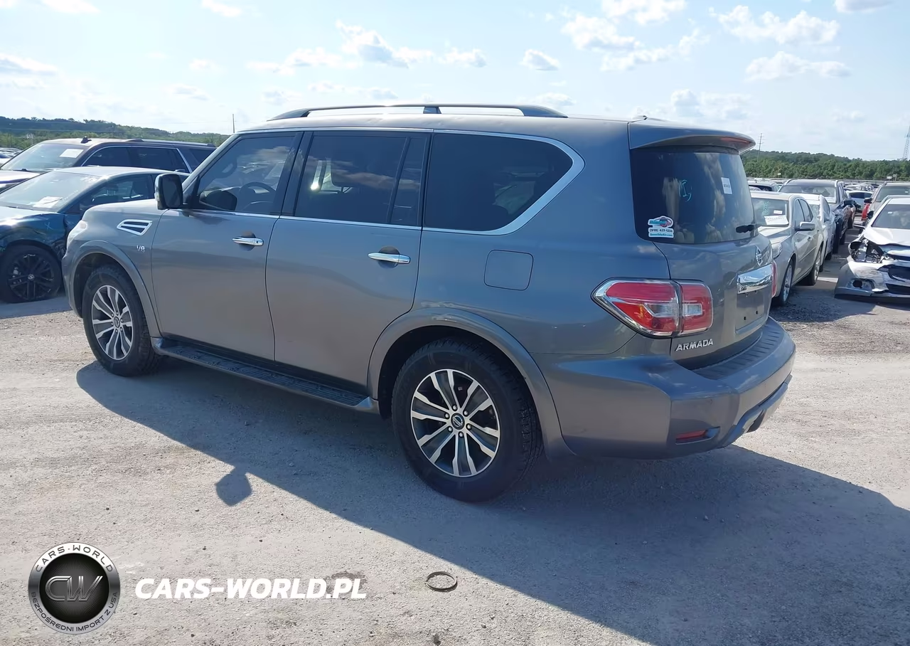 2020 Nissan Armada Sl 4Wd VIN:JN8AY2NCXL9619544 - 3