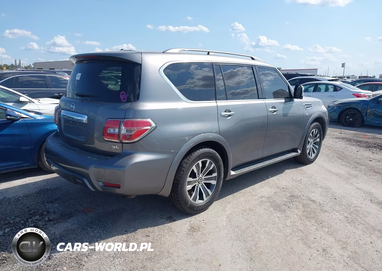 2020 Nissan Armada Sl 4Wd VIN:JN8AY2NCXL9619544 - 4