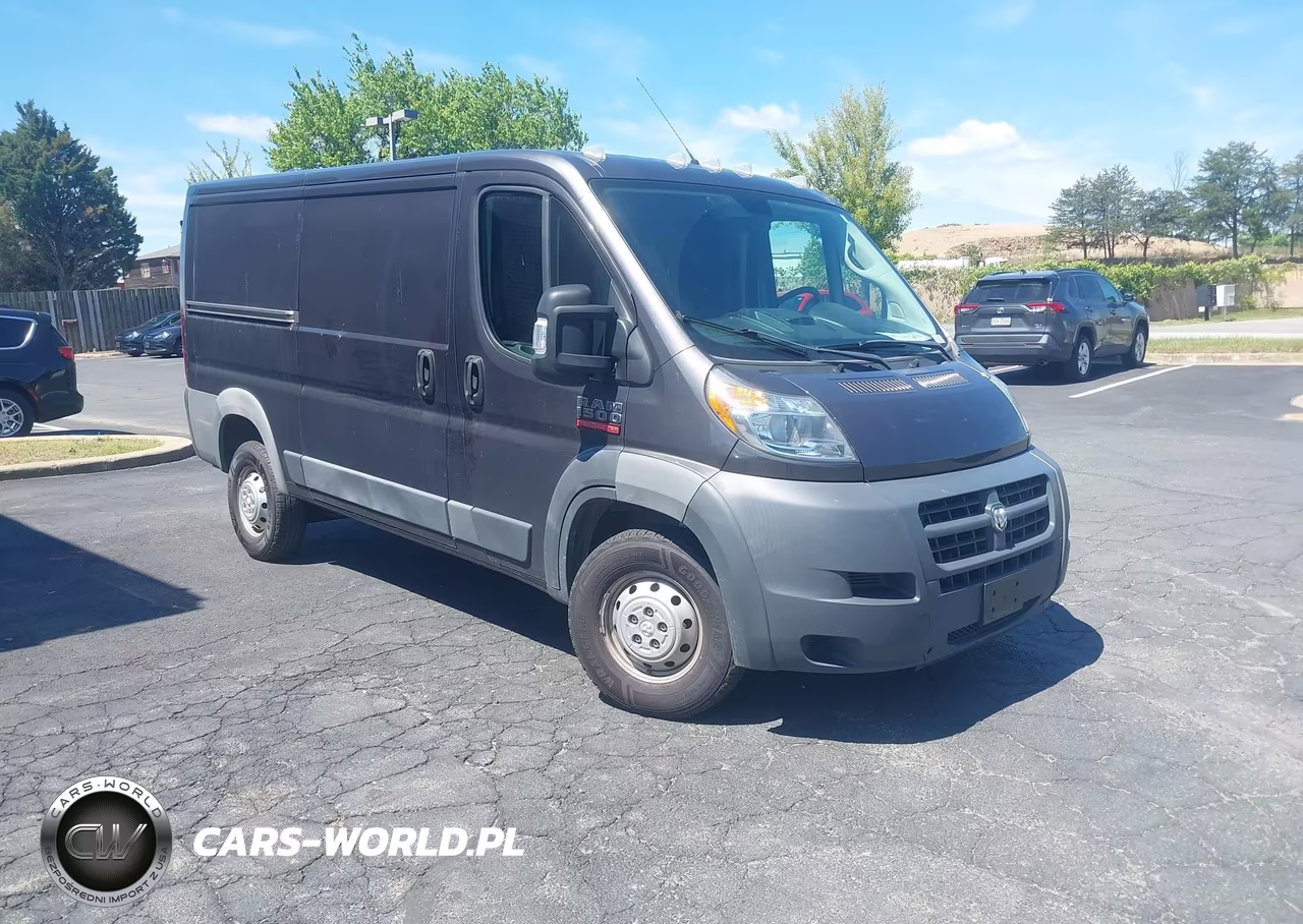 2018 Ram Promaster 1500 Low Roof 136 Wb – zdjęcie 1 z 13
