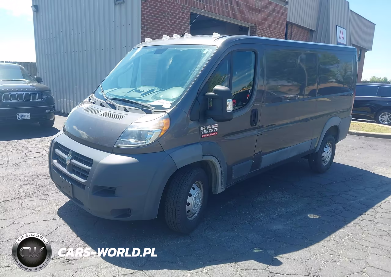 2018 Ram Promaster 1500 Low Roof 136 Wb VIN:3C6TRVAG1JE143194 - 2