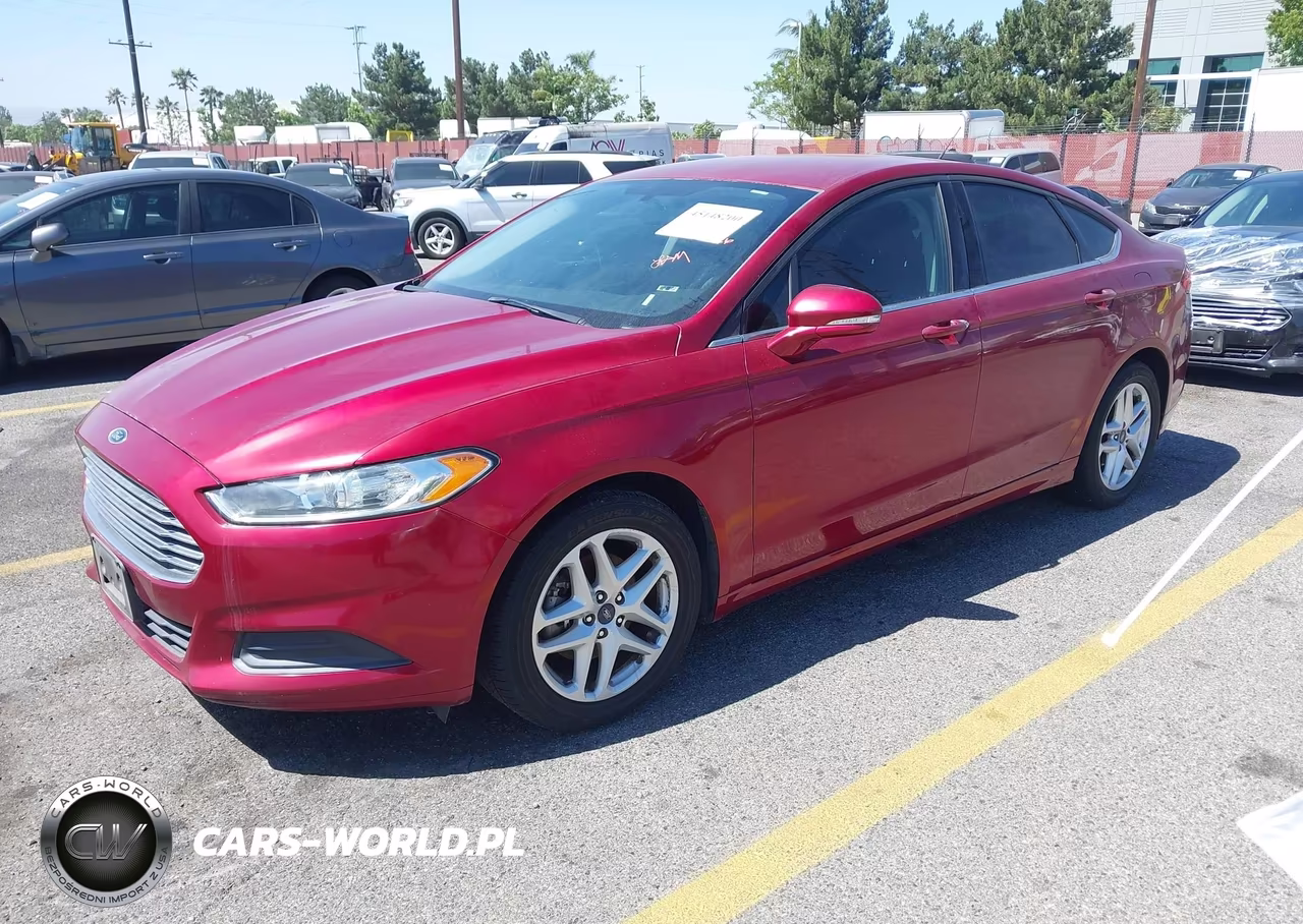 2016 Ford Fusion Se VIN:3FA6P0HD2GR384876 - 2