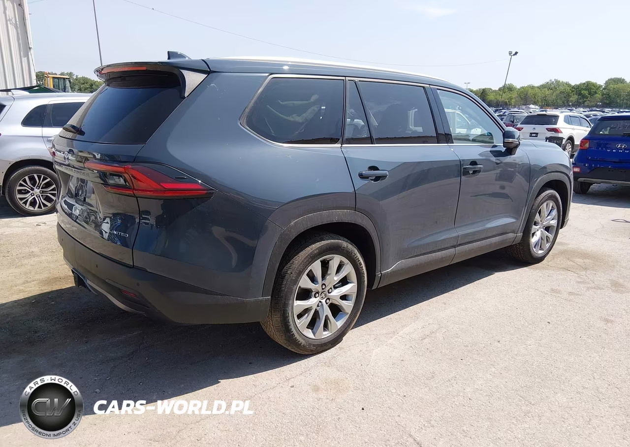 2025 Toyota Grand Highlander Hybrid Limited VIN:5TDACAB58SS062045 - 4
