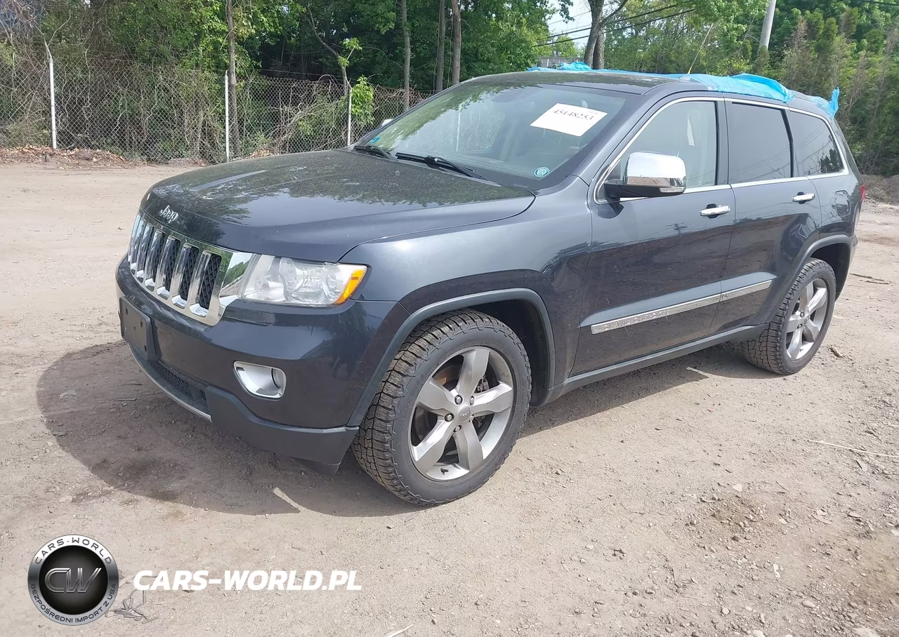 2013 Jeep Grand Cherokee Overland VIN:1C4RJFCT0DC523701 - 2