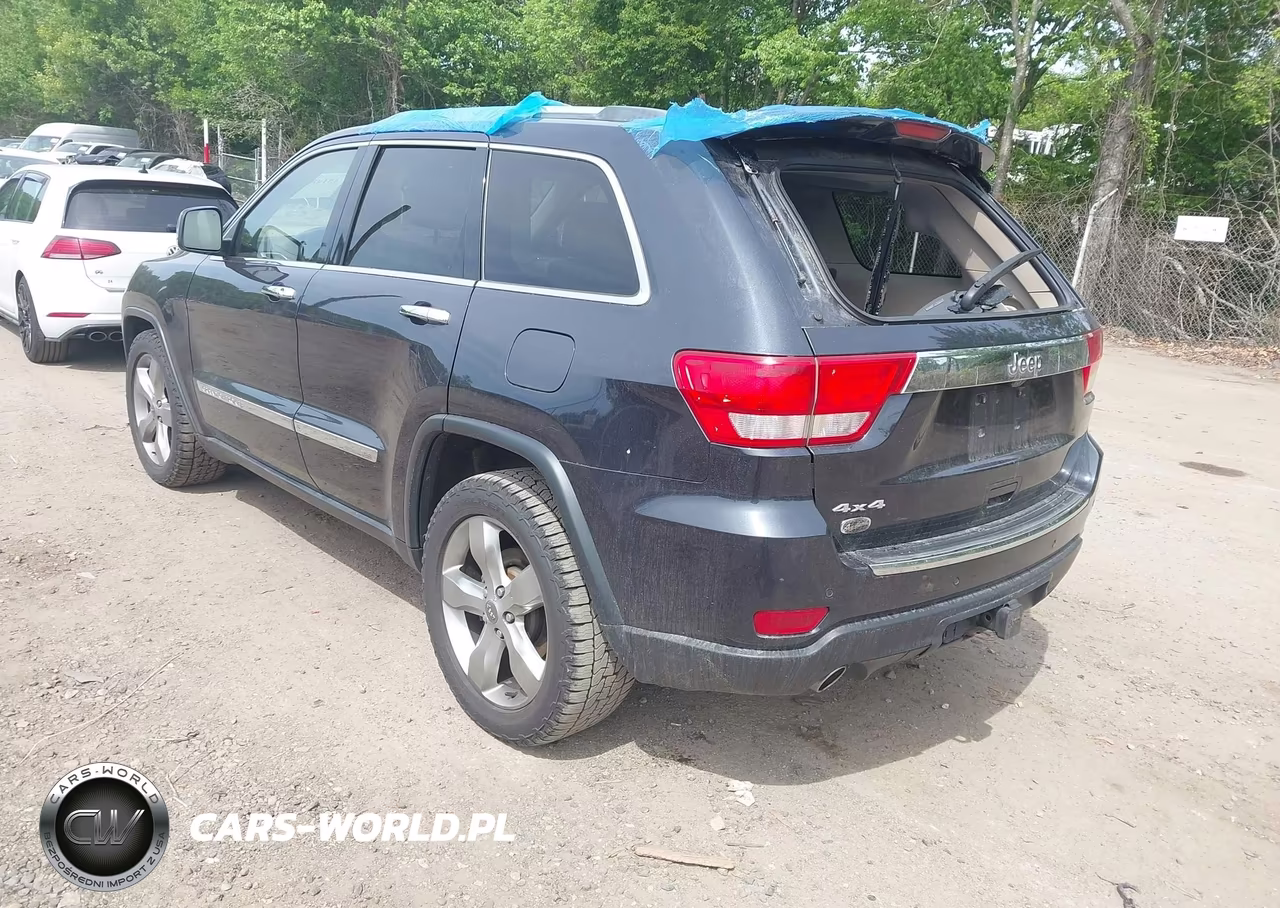 2013 Jeep Grand Cherokee Overland VIN:1C4RJFCT0DC523701 - 3
