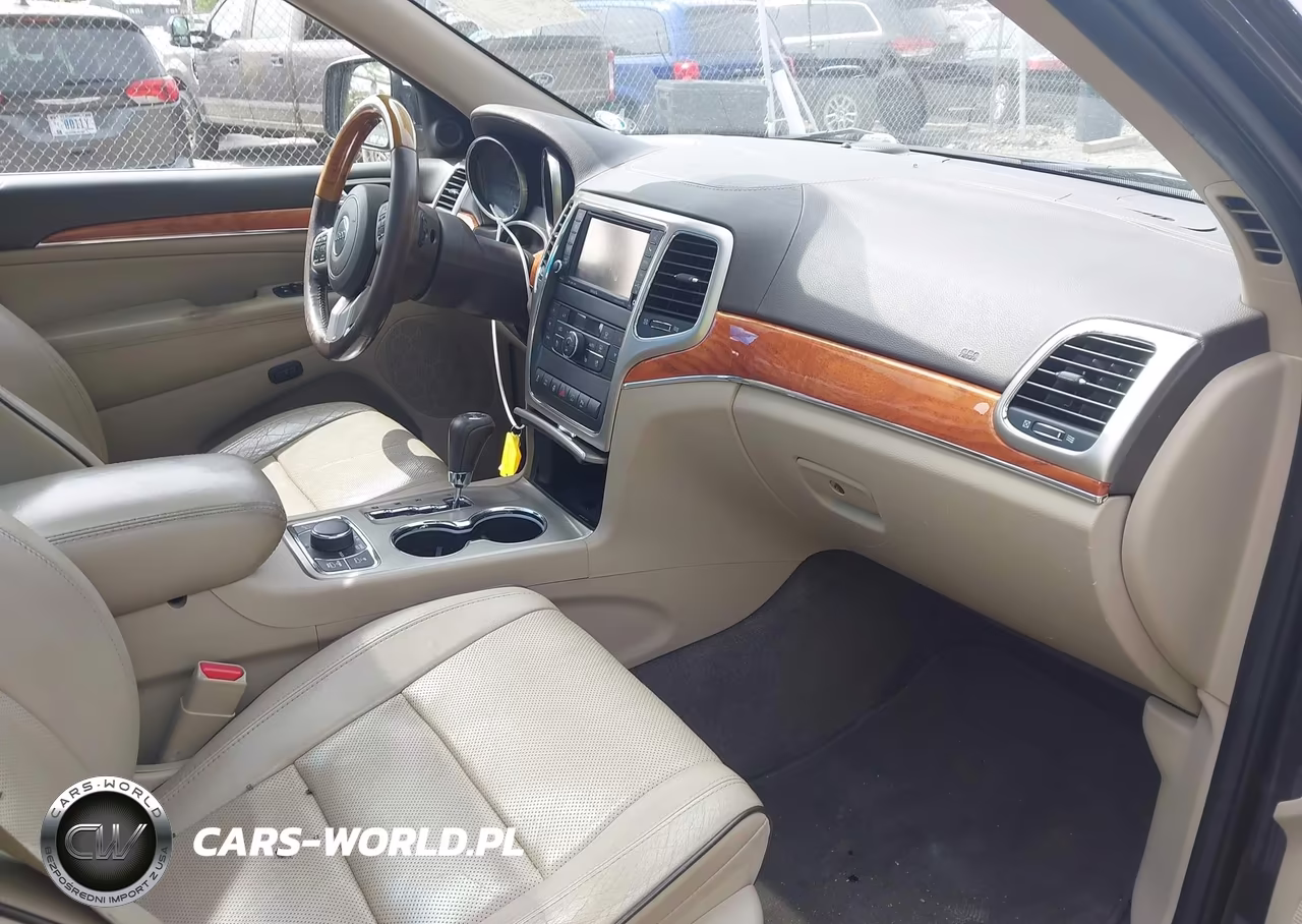 2013 Jeep Grand Cherokee Overland VIN:1C4RJFCT0DC523701 - 5