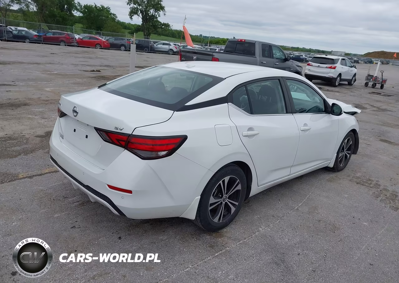 2020 Nissan Sentra Sv Xtronic Cvt VIN:3N1AB8CV1LY213279 - 4
