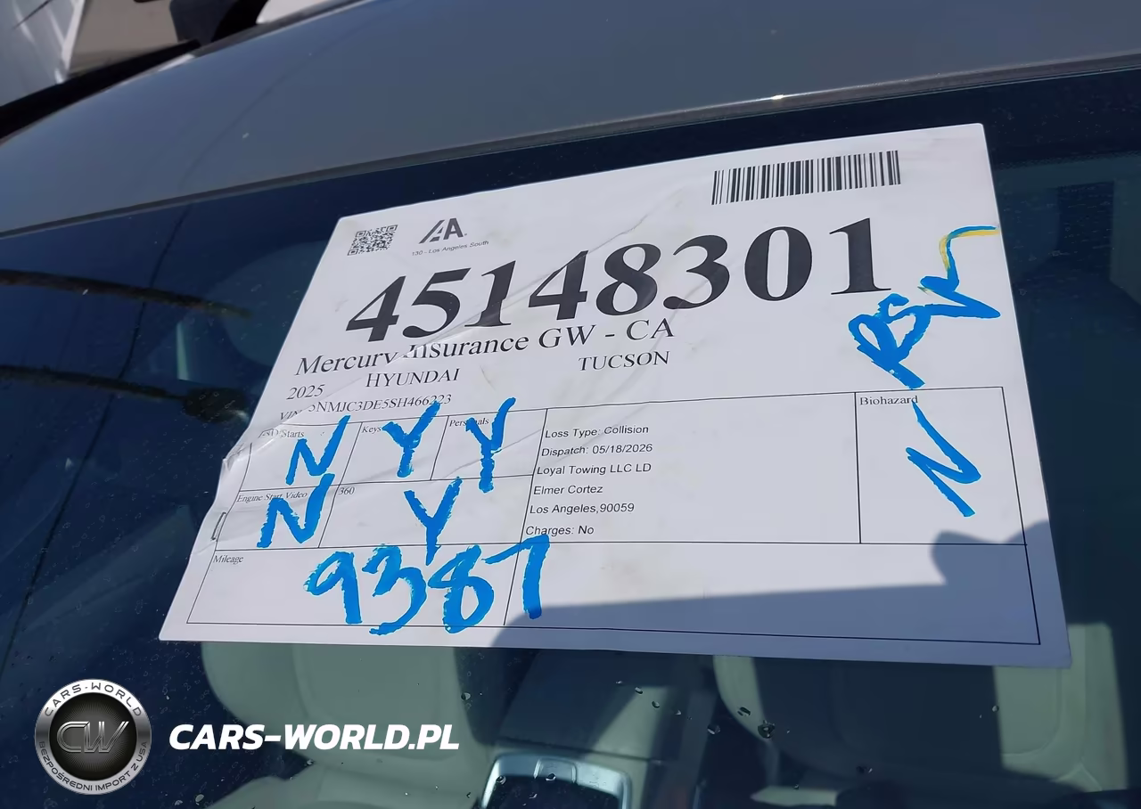 2025 Hyundai Tucson Sel Convenience VIN:5NMJC3DE5SH466223 - 18