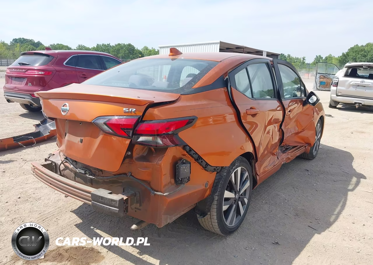 2021 Nissan Versa Sr Xtronic Cvt VIN:3N1CN8FV8ML821634 - 4