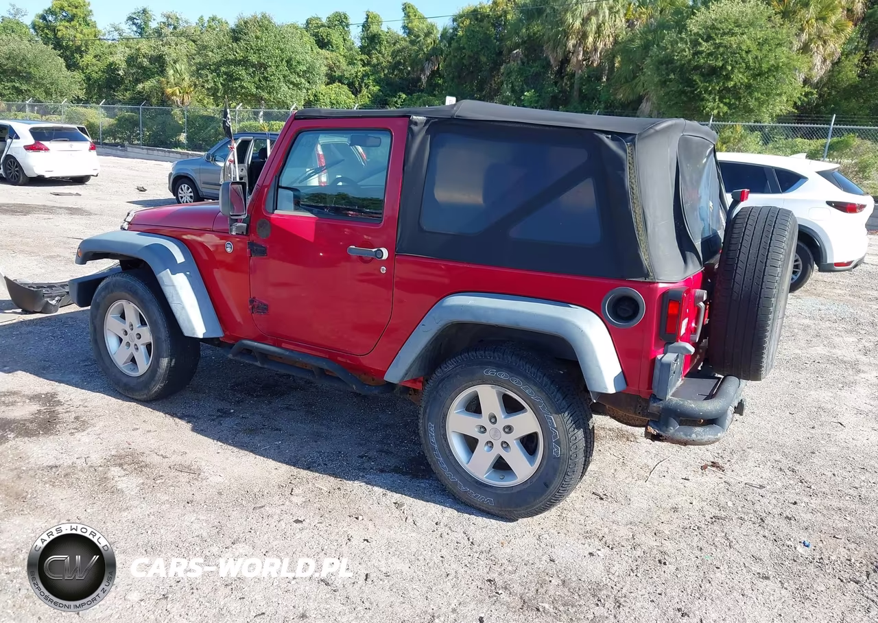 2008 Jeep Wrangler X VIN:1J4FA24178L555859 - 3