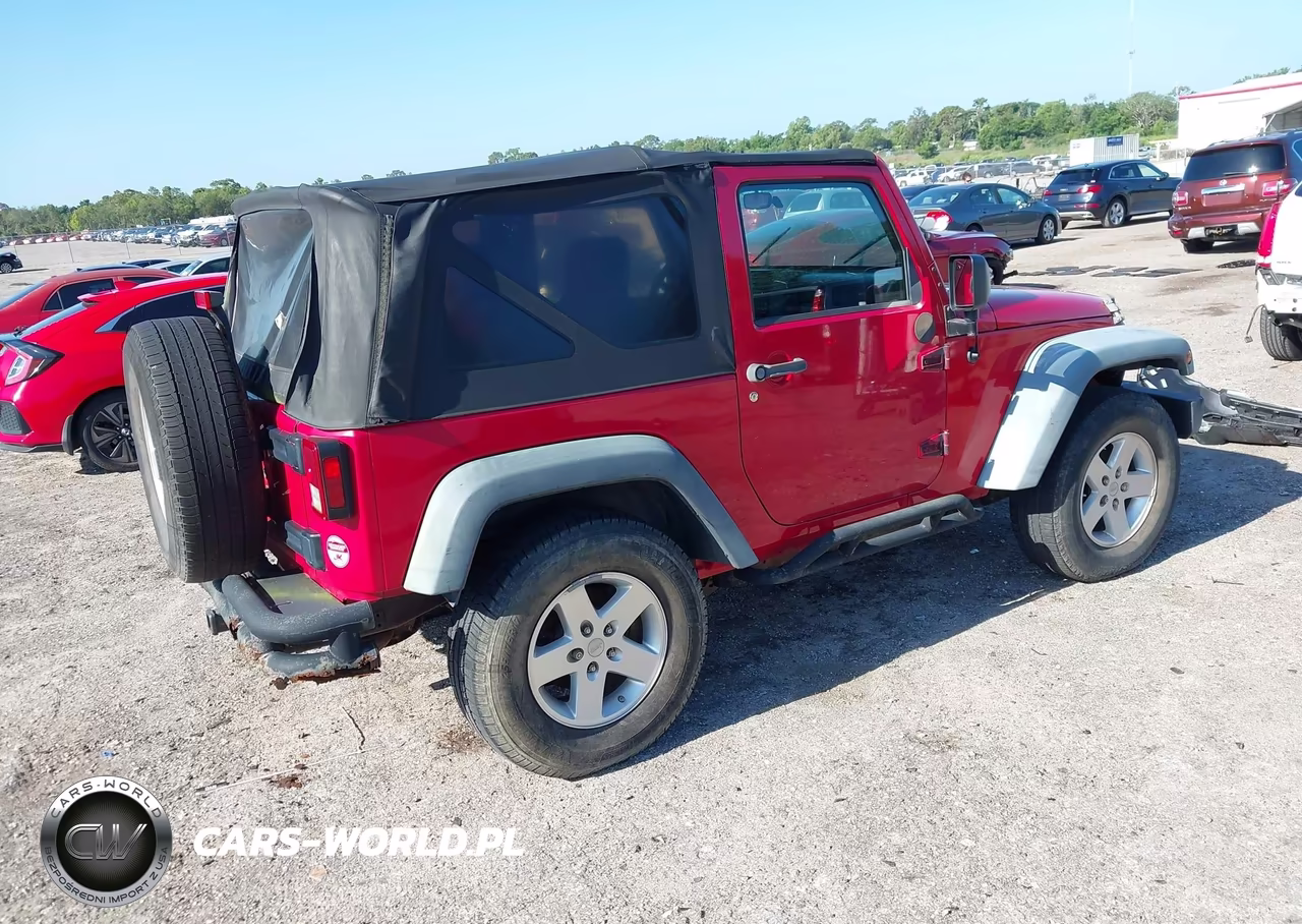 2008 Jeep Wrangler X VIN:1J4FA24178L555859 - 4