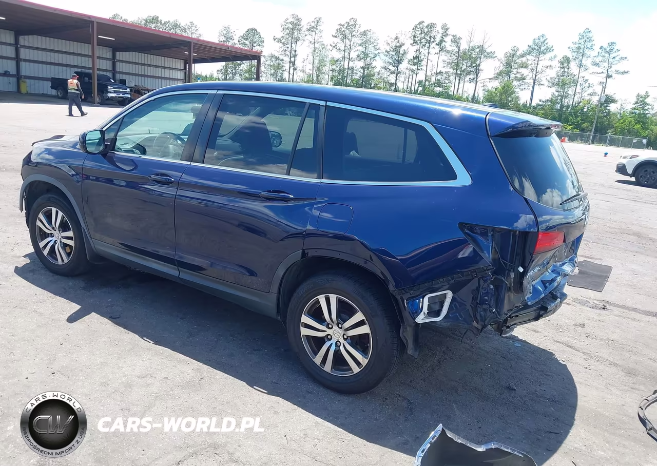2017 Honda Pilot Ex VIN:5FNYF5H3XHB008231 - 3