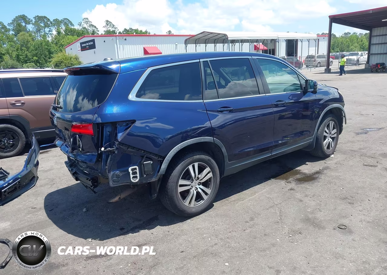 2017 Honda Pilot Ex VIN:5FNYF5H3XHB008231 - 4