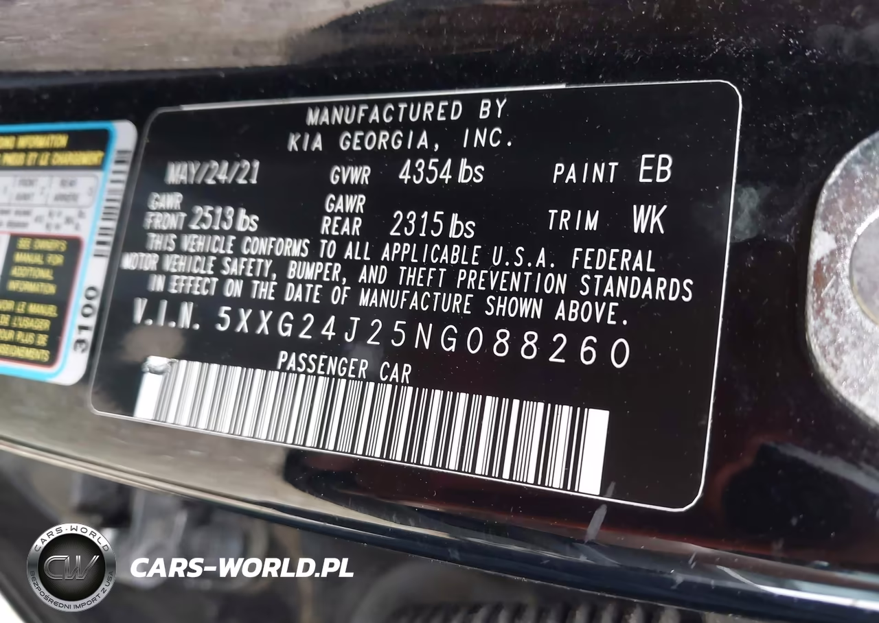 2022 Kia K5 Lx VIN:5XXG24J25NG088260 - 9