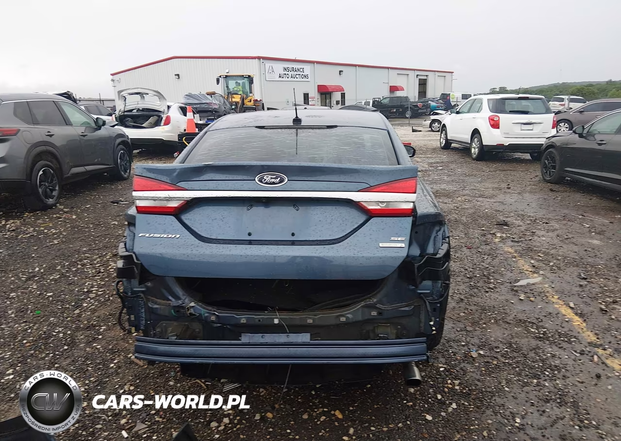2018 Ford Fusion Se VIN:3FA6P0HD7JR186320 - 17