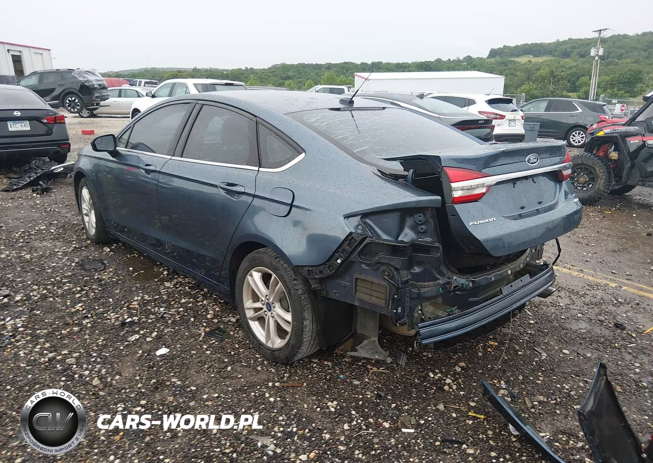 2018 Ford Fusion Se VIN:3FA6P0HD7JR186320 - 3