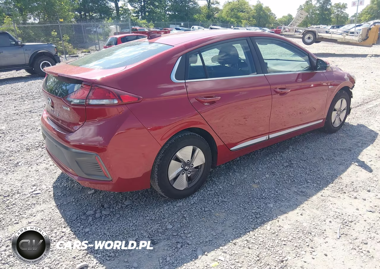 2020 Hyundai Ioniq Hybrid Se VIN:KMHC75LC6LU242134 - 4