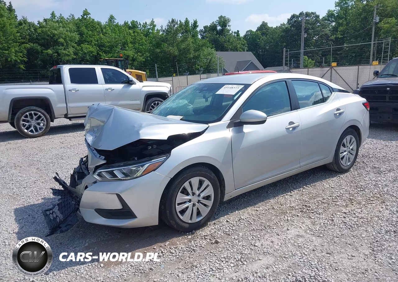 2022 NISSAN SENTRA S VIN:3N1AB8BV8NY264931 - 2
