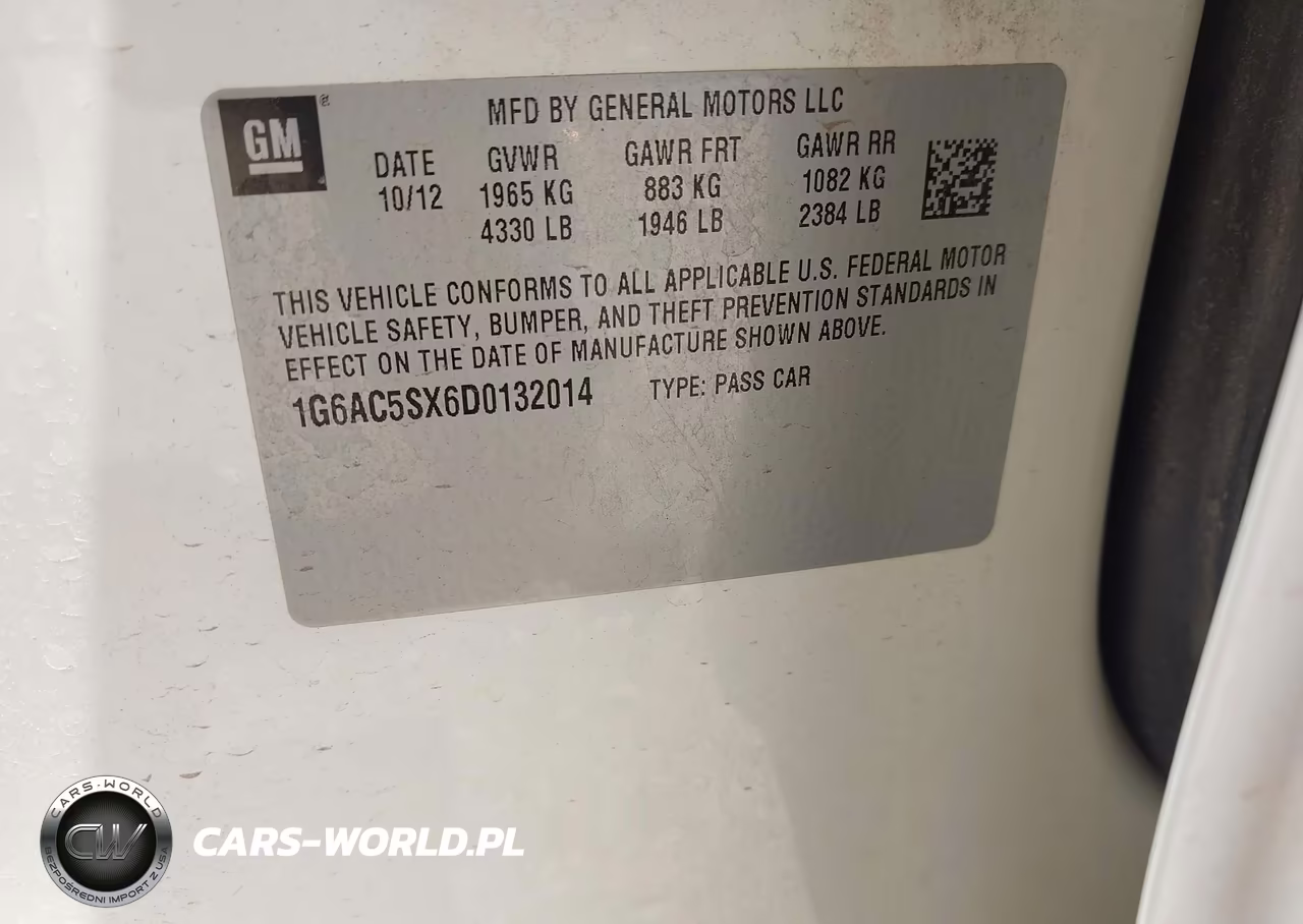 2013 Cadillac Ats Performance VIN:1G6AC5SX6D0132014 - 9