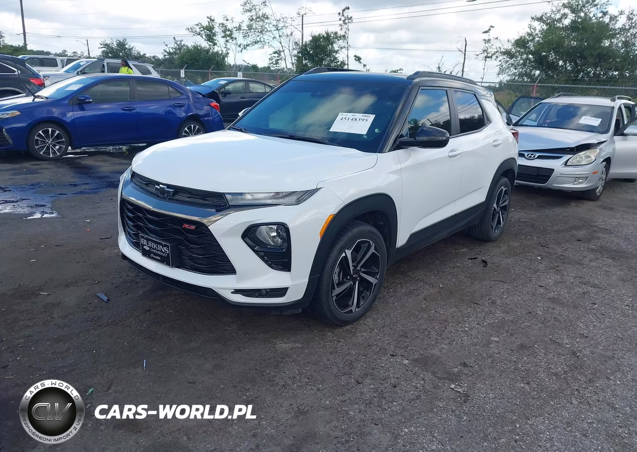2022 Chevrolet Trailblazer Fwd Rs VIN:KL79MTSL4NB031300 - 2