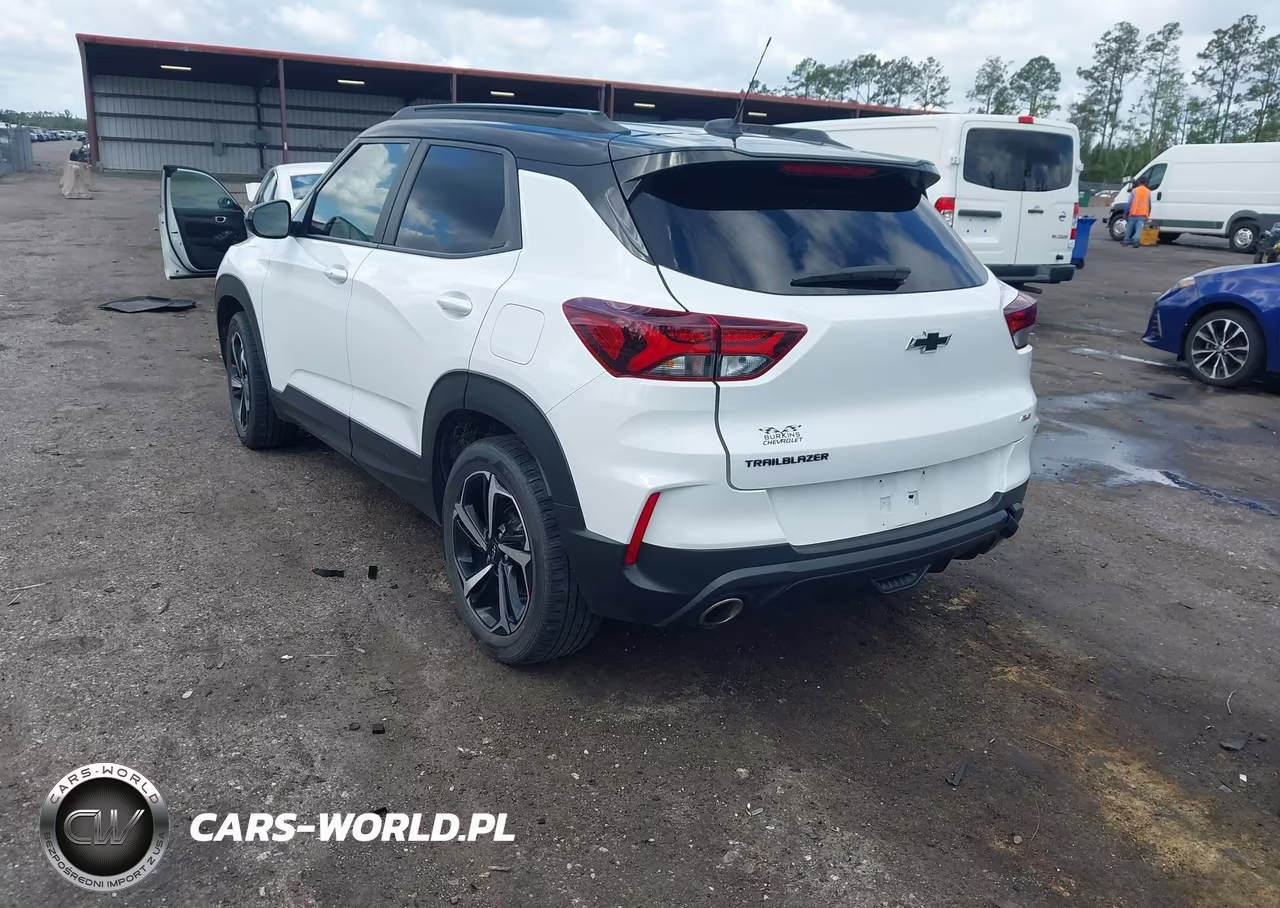 2022 Chevrolet Trailblazer Fwd Rs VIN:KL79MTSL4NB031300 - 3
