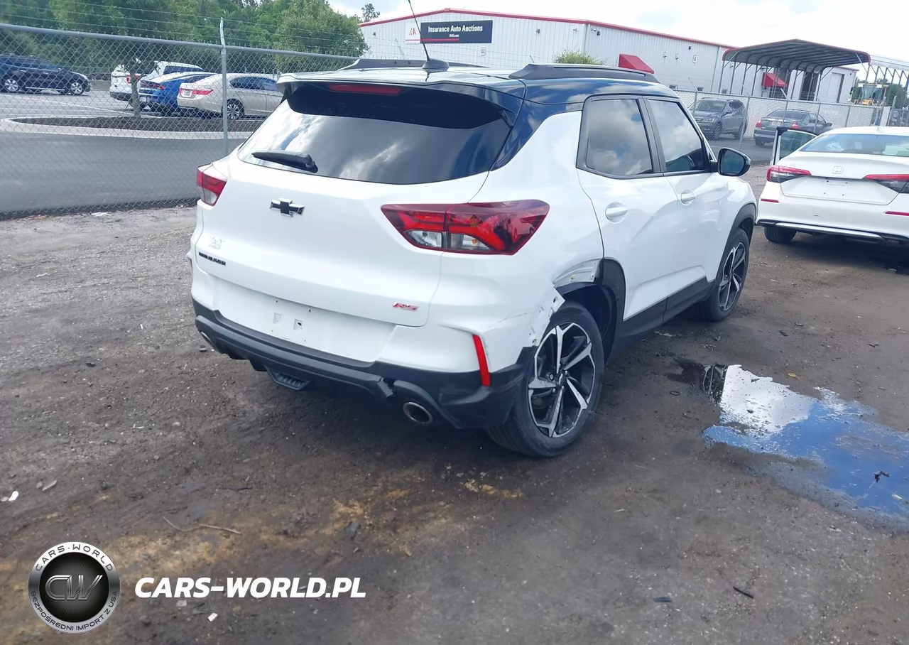 2022 Chevrolet Trailblazer Fwd Rs VIN:KL79MTSL4NB031300 - 4