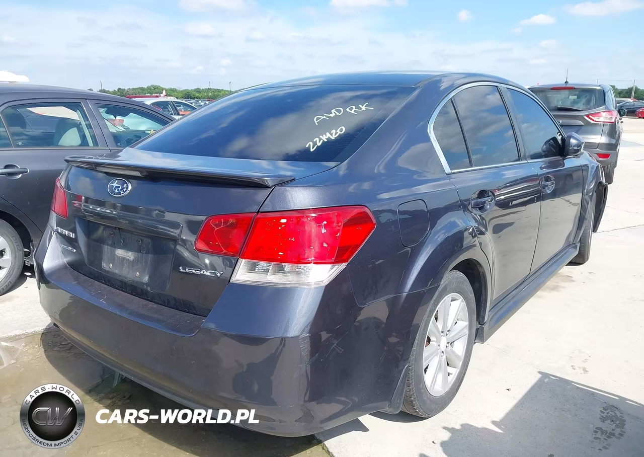 2011 Subaru Legacy 2.5I Premium VIN:4S3BMCC67B3221420 - 4