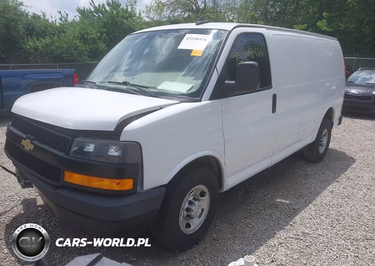 2019 Chevrolet Express 2500 Work Van VIN:1GCWGAFP7K1358032 - 2