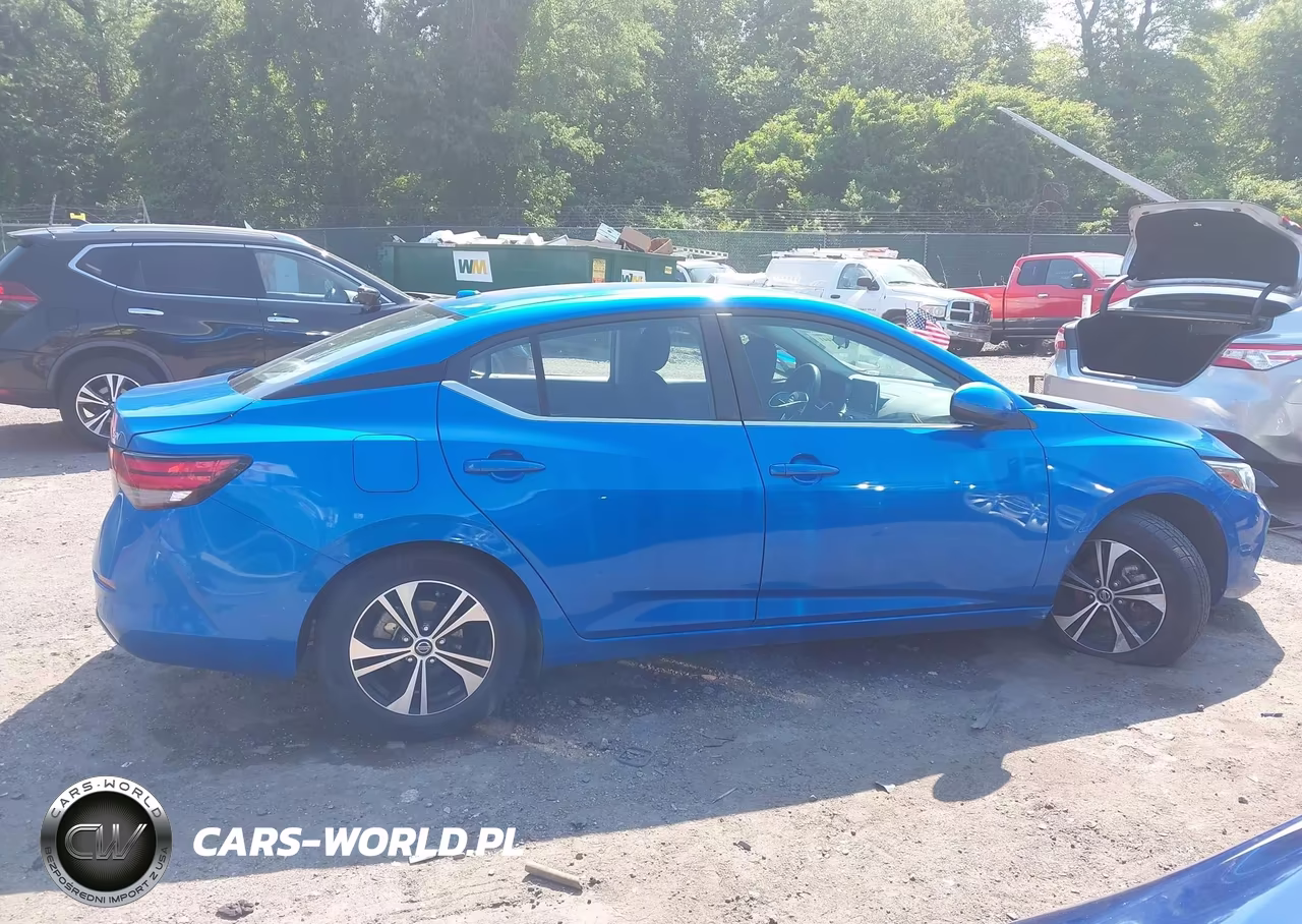 2021 Nissan Sentra Sv Xtronic Cvt VIN:3N1AB8CV6MY255450 - 13